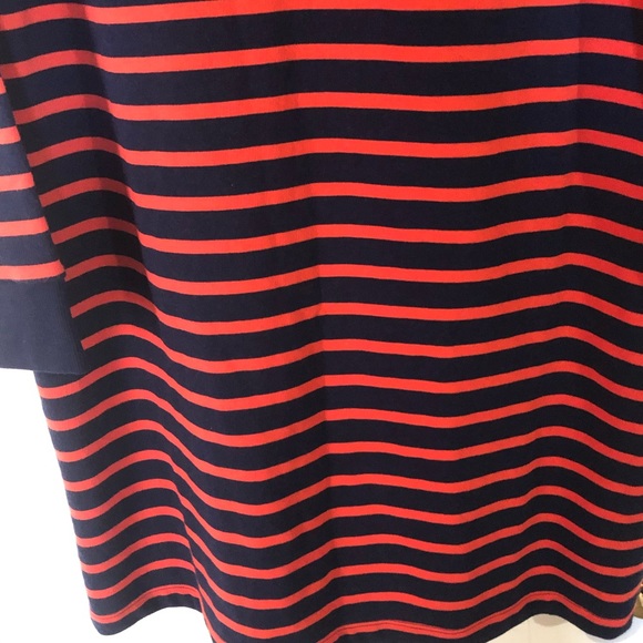 Old Navy • NWT • Red & Navy Blue Striped Sweater Dress - Picture 8 of 12